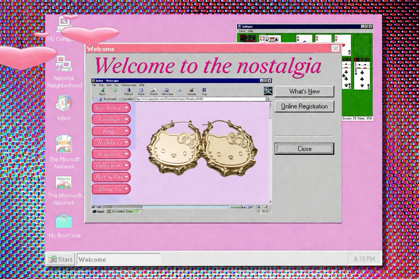 HELLO KITTY Earrings